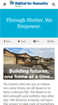 Mobile Screenshot of habitatriverside.org